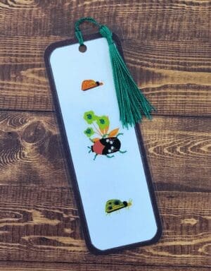 Nature Bookmark with Tassel
