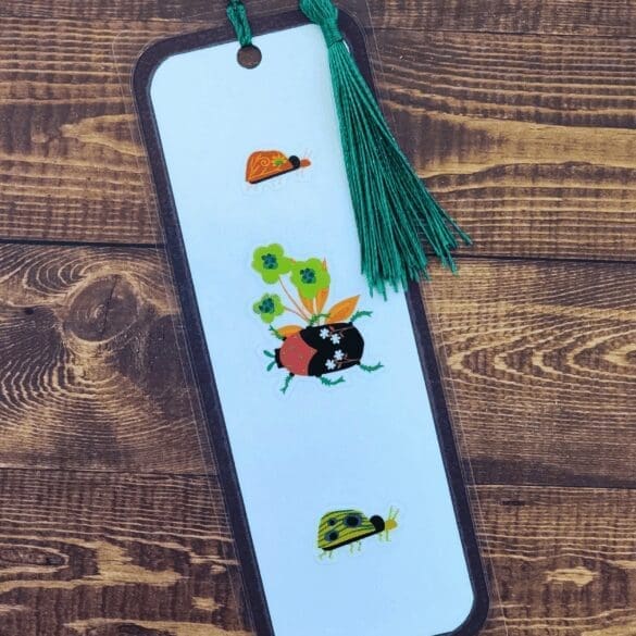 Nature Bookmark with Tassel