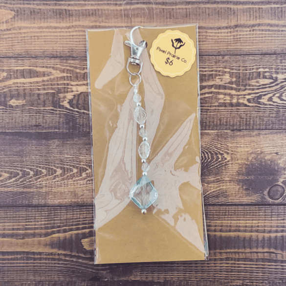 Beaded Clip-On Charm