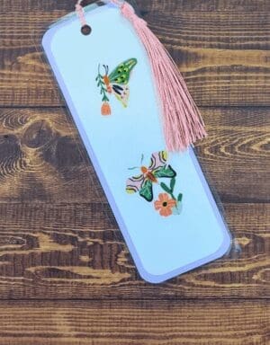 Nature Bookmark with Tassel