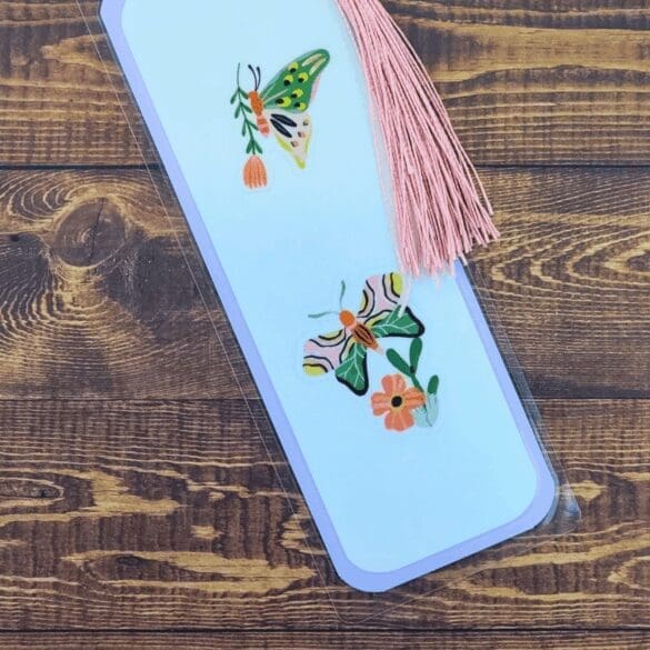 Nature Bookmark with Tassel