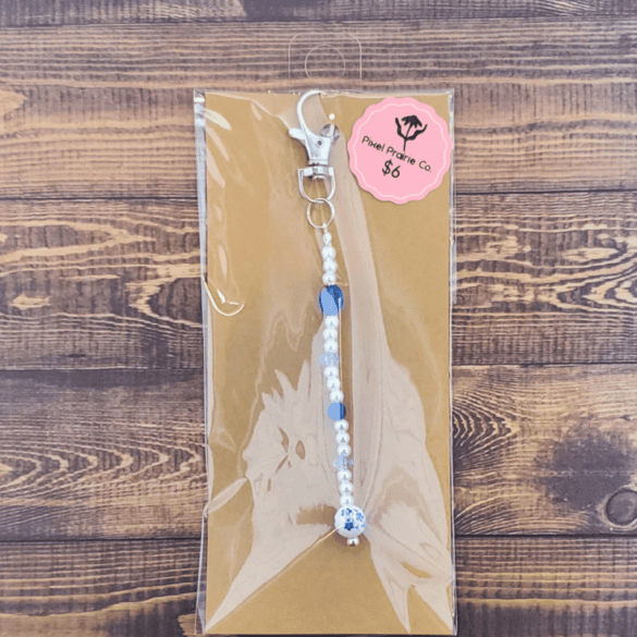 Beaded Clip-On Charm