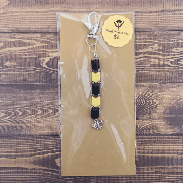 Beaded Clip-On Charm