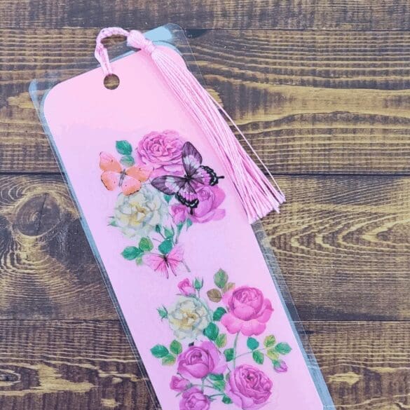 Nature Bookmark with Tassel