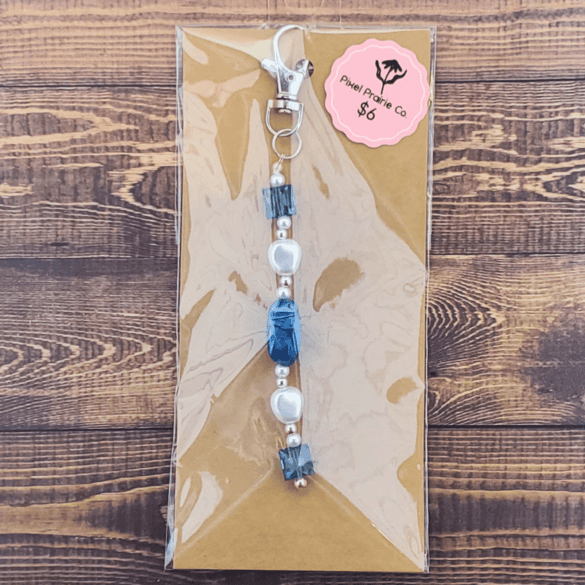 Beaded Clip-On Charm