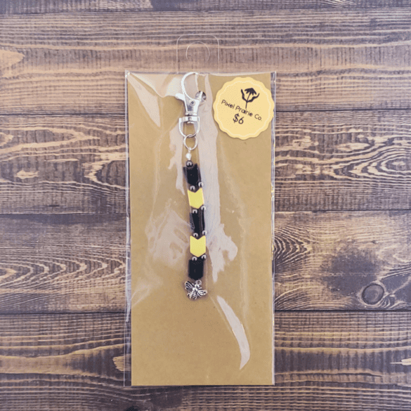 Beaded Clip-On Charm