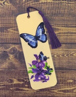 Nature Bookmark with Tassel