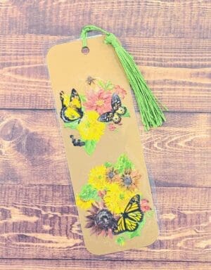 Nature Bookmark with Tassel