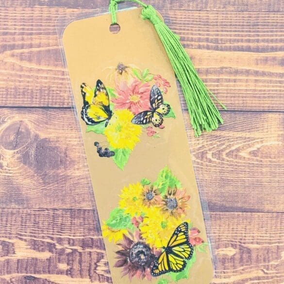 Nature Bookmark with Tassel