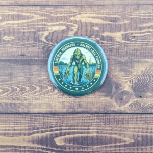 Holmes Lake Fishman 3-Inch Button