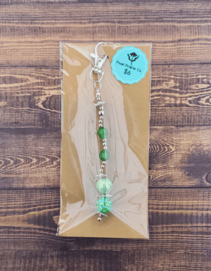 Beaded Clip-On Charm