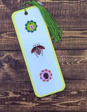 Nature Bookmark with Tassel