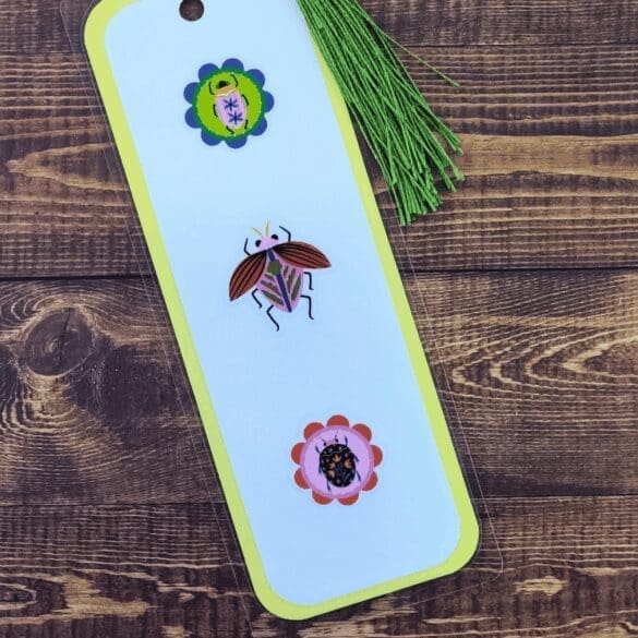 Nature Bookmark with Tassel