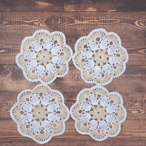 Table Bloom Coaster Set