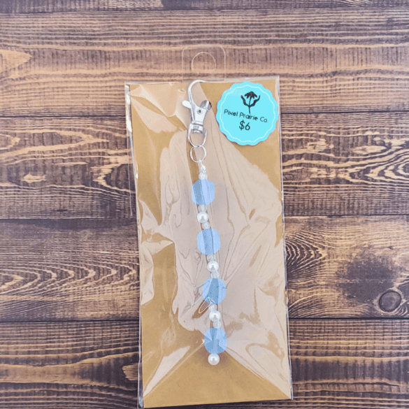 Beaded Clip-On Charm