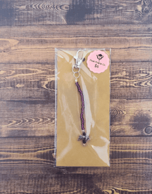 Beaded Clip-On Charm