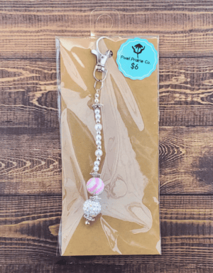 Beaded Clip-On Charm