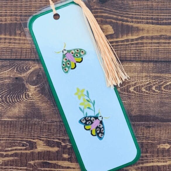 Nature Bookmark with Tassel