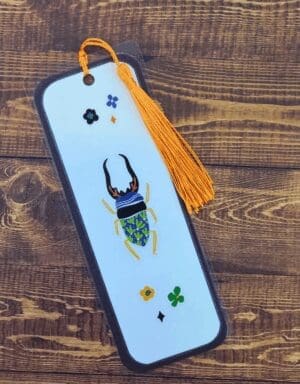Nature Bookmark with Tassel
