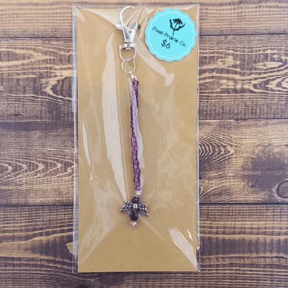 Beaded Clip-On Charm