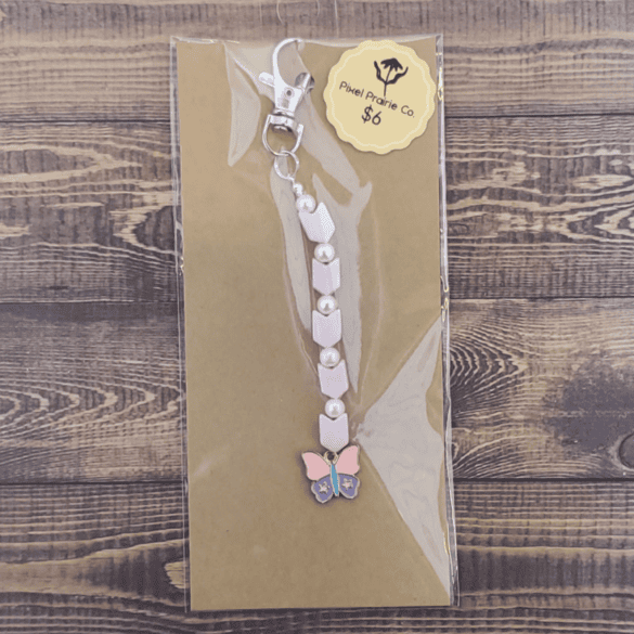Beaded Clip-On Charm