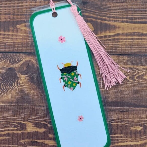Nature Bookmark with Tassel