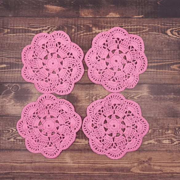Table Bloom Coaster Set