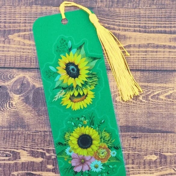 Nature Bookmark with Tassel