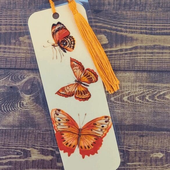 Nature Bookmark with Tassel