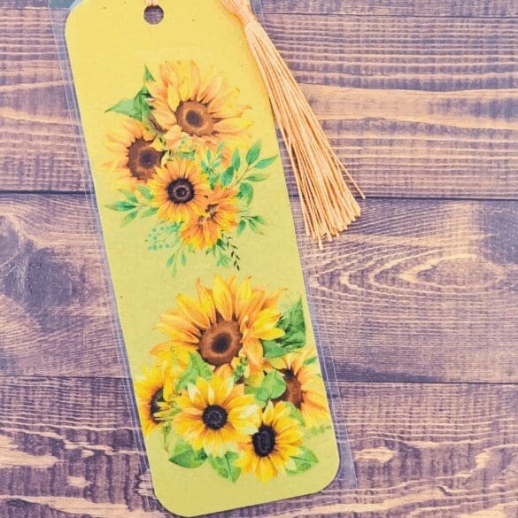 Nature Bookmark with Tassel