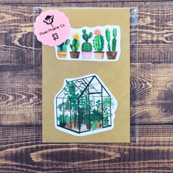 Durable Waterproof Vinyl Sticker Pack