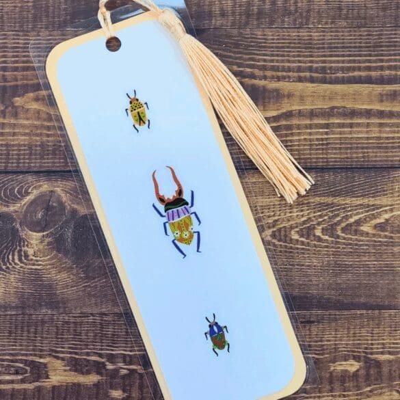 Nature Bookmark with Tassel