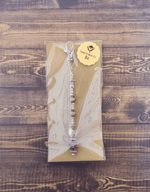 Beaded Clip-On Charm