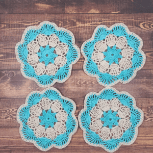 Table Bloom Coaster Set