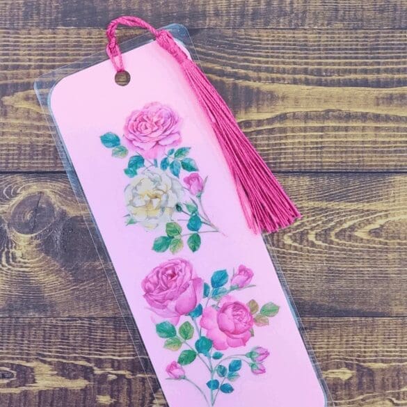 Nature Bookmark with Tassel