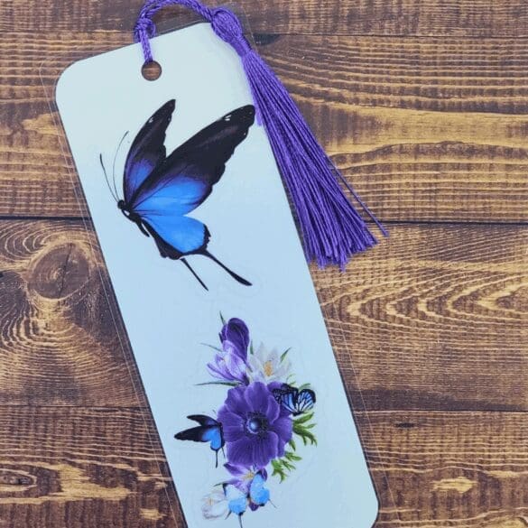 Nature Bookmark with Tassel