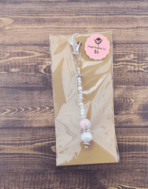 Beaded Clip-On Charm