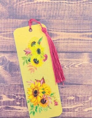 Nature Bookmark with Tassel