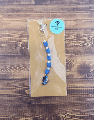 Beaded Clip-On Charm