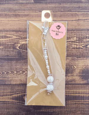 Beaded Clip-On Charm
