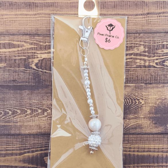 Beaded Clip-On Charm