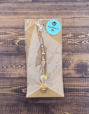 Beaded Clip-On Charm