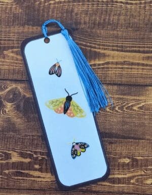 Nature Bookmark with Tassel