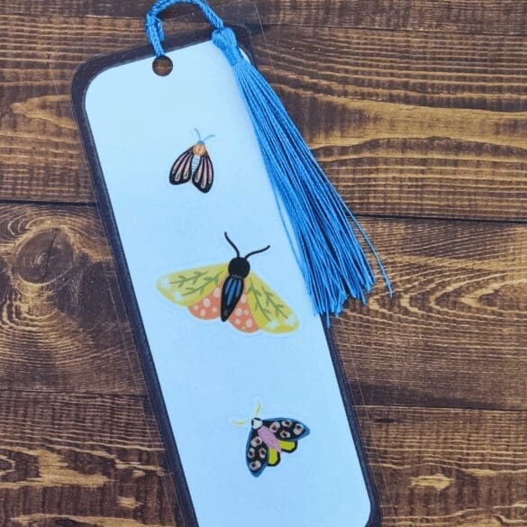 Nature Bookmark with Tassel