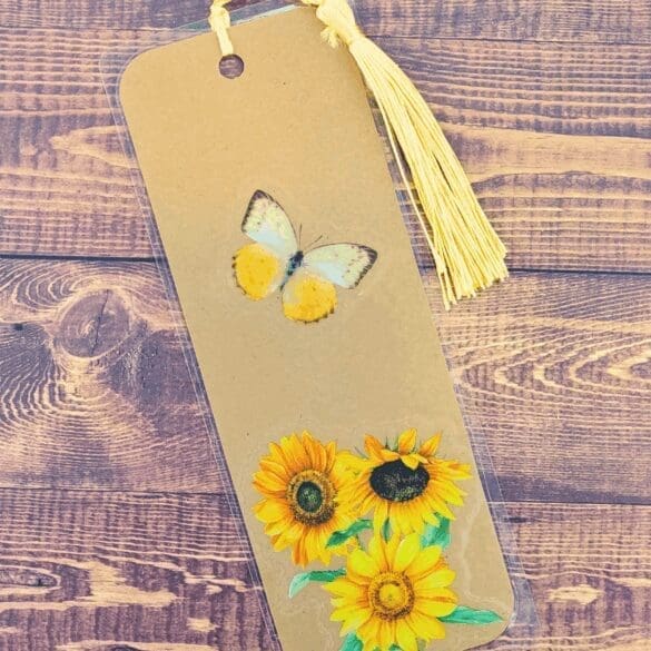 Nature Bookmark with Tassel