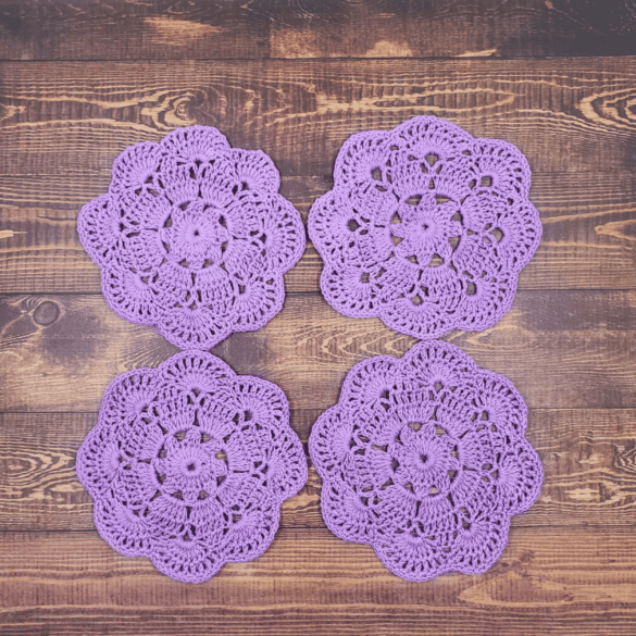 Table Bloom Coaster Set