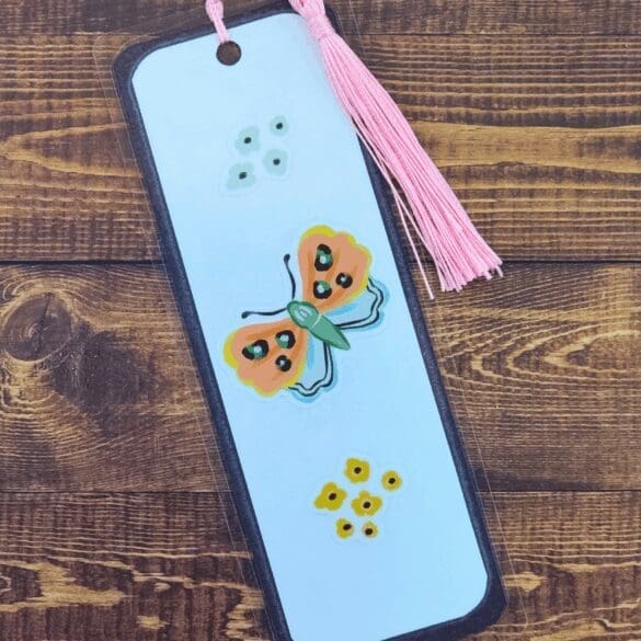 Nature Bookmark with Tassel