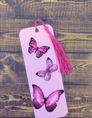 Nature Bookmark with Tassel