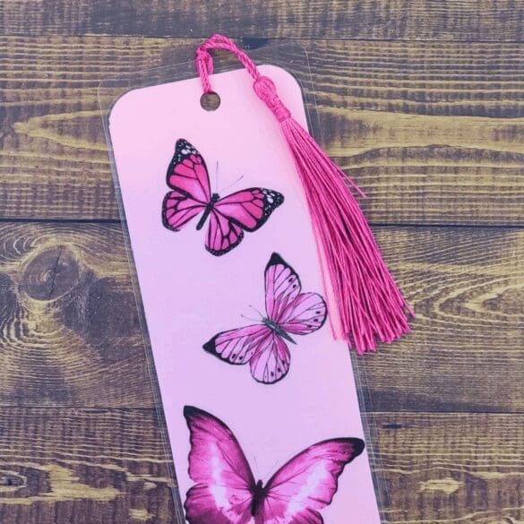Nature Bookmark with Tassel