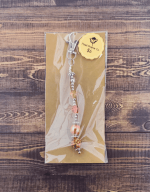 Beaded Clip-On Charm